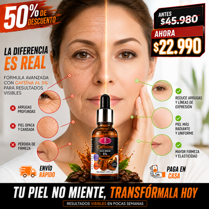 CafféGlow™ – Hidratación Profunda y Luminosidad Instantánea