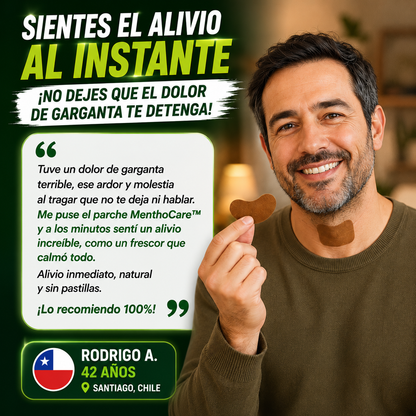 MenthoCare™ – Sensación Refrescante y Alivio Profundo