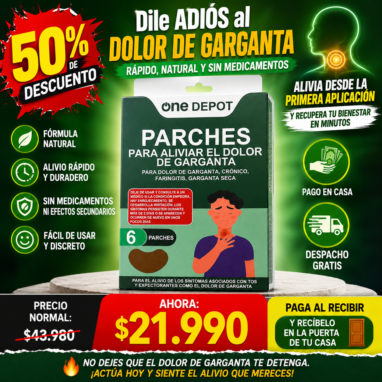 MenthoCare™ – Sensación Refrescante y Alivio Profundo