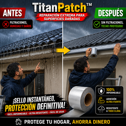 TitanPatch™ - Reparación extrema para superficies dañadas