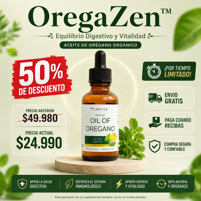 OregaZen™ – Equilibrio Digestivo y Vitalidad