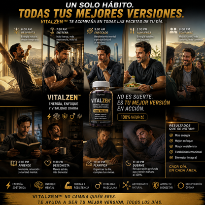 VitalZen™ - Energía, enfoque y vitalidad diaria