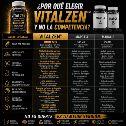 VitalZen™ - Energía, enfoque y vitalidad diaria
