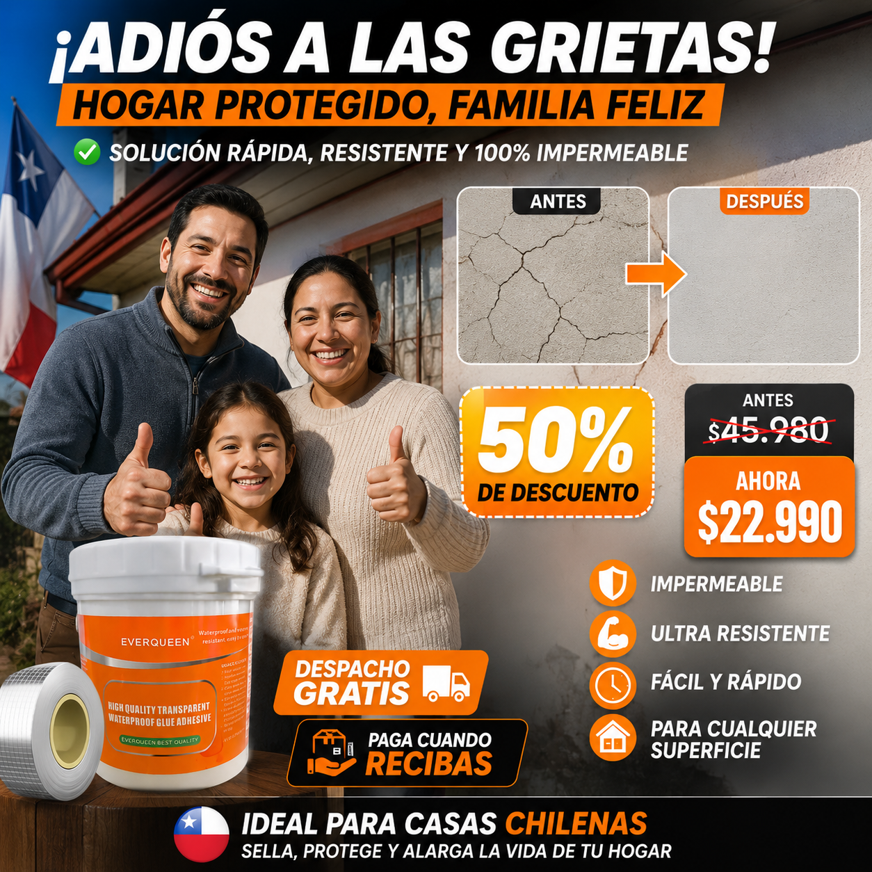 SellaMax™ - Impermeabiliza y protege al instante cualquier superficie