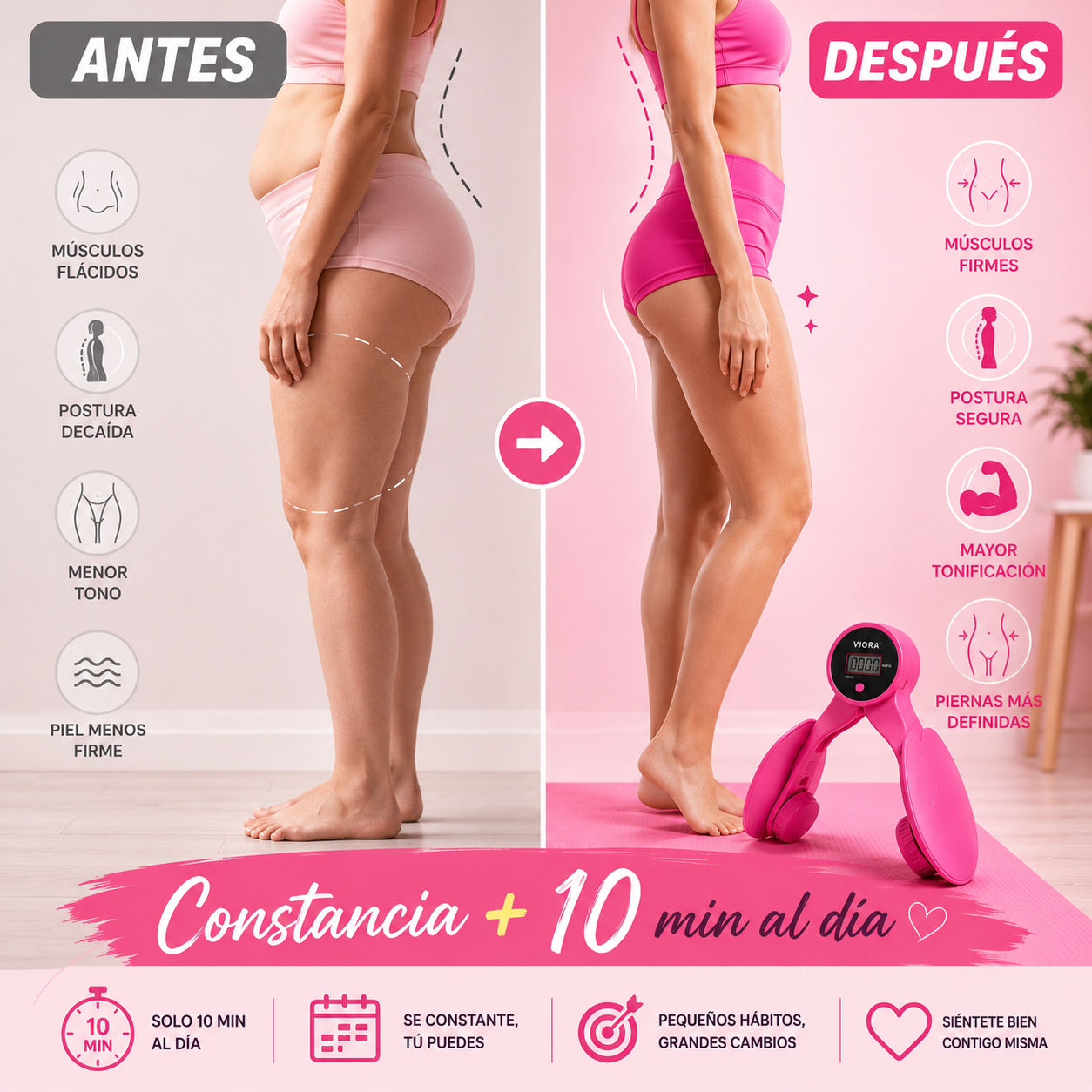 Viora™ - Fuerza pélvica y bienestar femenino.